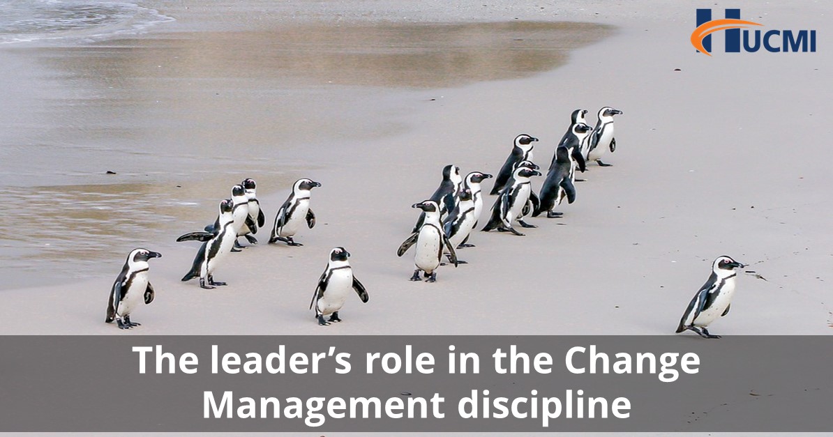 The leader’s role in the Change Management discipline